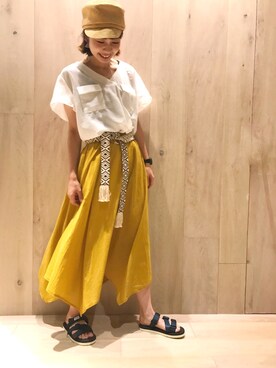 「Discoat」｜_a_n_c_o___さん（レディース・158cm）の夏コーディネート