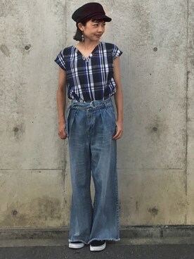 「Discoat」｜_a_n_c_o___さん（レディース・158cm）の夏コーディネート