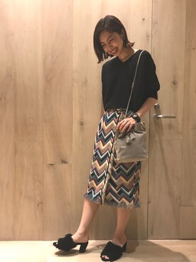 「Discoat Parisien」｜「アイテム（アクセサリー）」を使った、_a_n_c_o___さん（レディース・158cm）の秋コーディネート