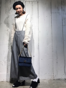 「Discoat Parisien」｜「アイテム（アクセサリー）」を使った、_a_n_c_o___さん（レディース・158cm）の秋コーディネート