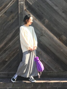 「Discoat Parisien」｜「アイテム（アクセサリー）」を使った、_a_n_c_o___さん（レディース・158cm）の秋コーディネート