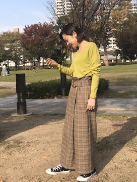 「Discoat」｜_a_n_c_o___さん（レディース・158cm）の秋コーディネート