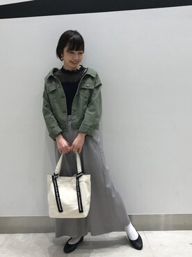 「Discoat Parisien」｜「アイテム（バレエシューズ）」を使った、_a_n_c_o___さん（レディース・158cm）の冬コーディネート
