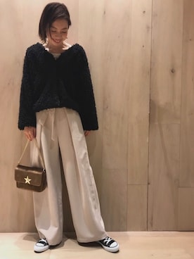 「Discoat Parisien」｜「アイテム（アクセサリー）」を使った、_a_n_c_o___さん（レディース・158cm）の秋コーディネート