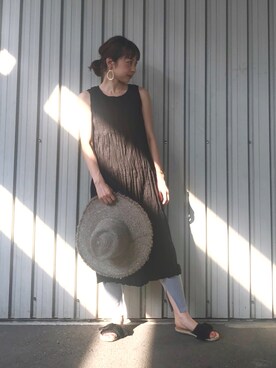 「Discoat Parisien」｜「アイテム（アクセサリー）」を使った、_a_n_c_o___さん（レディース・158cm）の夏コーディネート