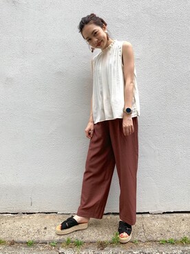 _a_n_c_o___さん（レディース・158cm）の夏コーディネート