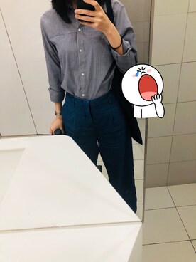 「ZARA（ザラ）のアイテム（トップス、その他）」を使った、夏が終わったさん（レディース・171cm）の秋コーディネート