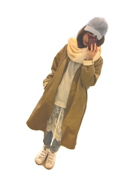 hakoさん（レディース・162cm）の冬コーディネート