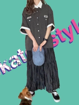 hakoさん（レディース・163cm）の春コーディネート