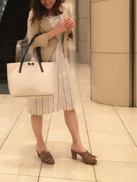 「BSTR」｜「アイテム（ジャケット/アウター）」を使った、m i k i  さん（レディース・152cm）の夏コーディネート
