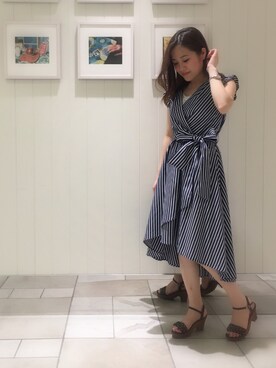 「BSTR」｜「アイテム（ワンピース/ドレス）」を使った、m i k i  さん（レディース・152cm）の夏コーディネート