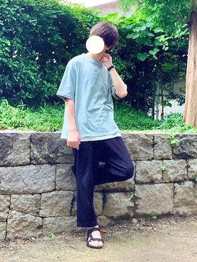 桜江しゅう さん(メンズ・180cm)の夏コーディネート