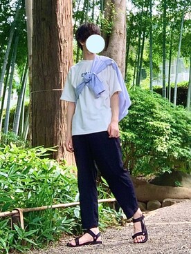 桜江しゅう さん(メンズ・180cm)の夏コーディネート