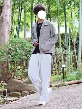 桜江しゅう さん（メンズ・180cm）の秋コーディネート