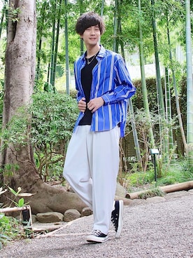 桜江しゅう さん(メンズ・180cm)の秋コーディネート