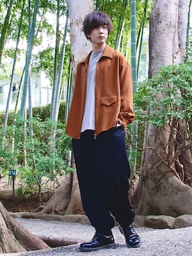 桜江しゅう さん(メンズ・180cm)の秋コーディネート