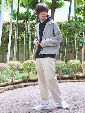 桜江しゅう さん（メンズ・180cm）の秋コーディネート