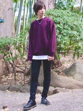 桜江しゅう さん（メンズ・180cm）の秋コーディネート