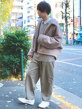 桜江しゅう さん(メンズ・180cm)の冬コーディネート