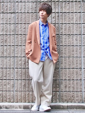 桜江しゅう さん(メンズ・180cm)の冬コーディネート