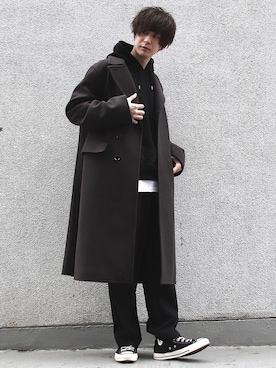 桜江しゅう さん(メンズ・180cm)の冬コーディネート