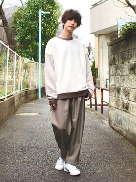 桜江しゅう さん(メンズ・180cm)の冬コーディネート
