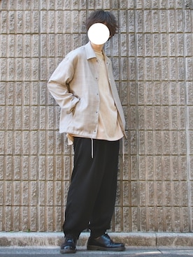 桜江しゅう さん（メンズ・180cm）の春コーディネート