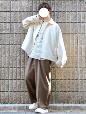 桜江しゅう さん(メンズ・180cm)の春コーディネート