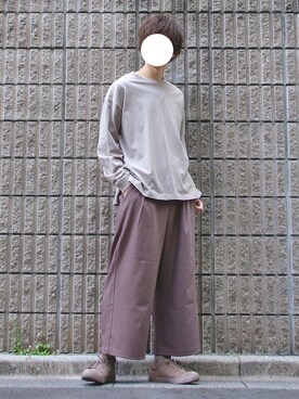 桜江しゅう さん（メンズ・180cm）の春コーディネート