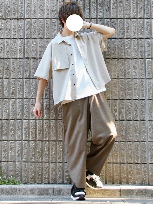 shiki tokyo オーバーサイズシャツ