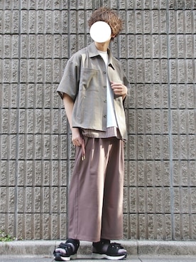 桜江しゅう さん(メンズ・180cm)の春コーディネート