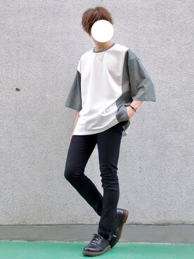 桜江しゅう さん(メンズ・180cm)の春コーディネート