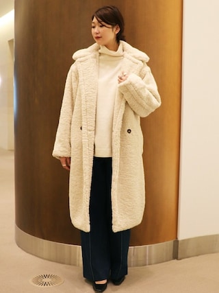 plage（プラージュ）の「スーパーファインウールカシミヤ ハイネック