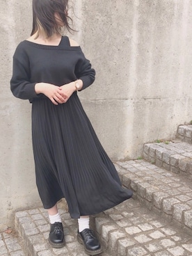 「平成最後のWEARISTAセンバツ」｜「アイテム（腕時計）」を使った、winさん（レディース・157cm）の春コーディネート