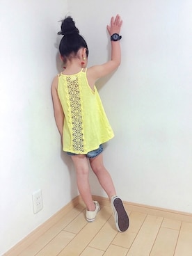 ma☺︎caさん(キッズ・110cm)の春コーディネート