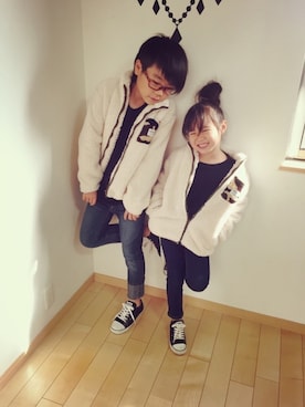 ma☺︎caさん(キッズ・110cm)の秋コーディネート