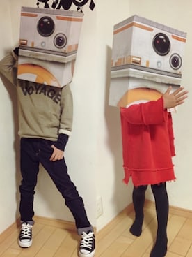 ma☺︎caさん(キッズ・110cm)の冬コーディネート