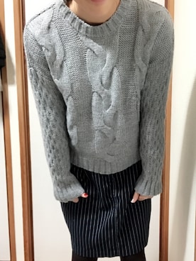 「ROPE' PICNIC（ロペピクニック）のアイテム（ピーコート）」を使った、tomatomaさん（レディース・155cm）の冬コーディネート
