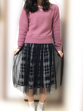 「index（インデックス）のアイテム（その他アウター）」を使った、tomatomaさん（レディース・155cm）の冬コーディネート