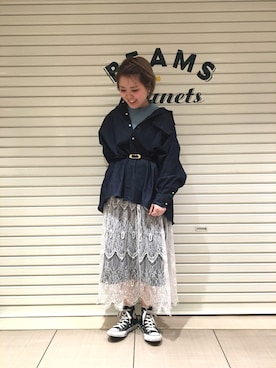 D A Nさん（レディース・158cm）の春コーディネート