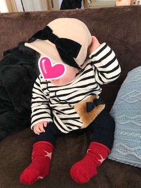 にこちゃんさん（キッズ・70cm）の春コーディネート