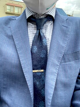 「ONLY（オンリー）のアイテム（スーツジャケット）」を使った、kazuさん（メンズ・171cm）の夏コーディネート
