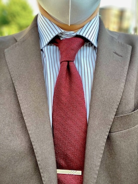 「THE SUIT COMPANY（ザ・スーツカンパニー）のアイテム（スーツジャケット）」を使った、kazuさん（メンズ・171cm）の秋コーディネート