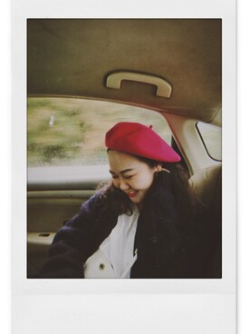 「VINTAGE（ヴィンテージ）のアイテム（その他アウター、ブルー系）」を使った、bozaigaoさん（レディース・152cm）の春コーディネート
