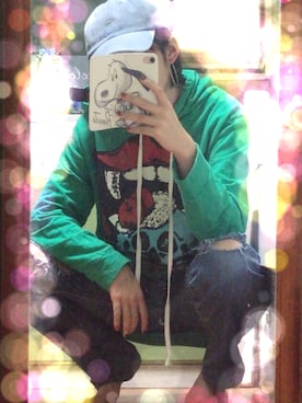 「BROOKLYNのアイテム」を使った、香織さん（レディース・166cm）の冬コーディネート