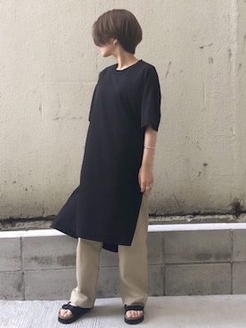 harukaさん（レディース・156cm）の夏コーディネート