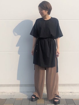 harukaさん（レディース・156cm）の夏コーディネート