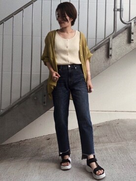 harukaさん（レディース・156cm）の夏コーディネート