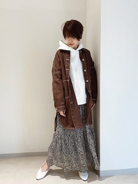 harukaさん（レディース・156cm）の春コーディネート