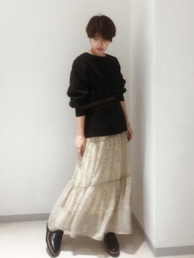 harukaさん（レディース・156cm）の冬コーディネート